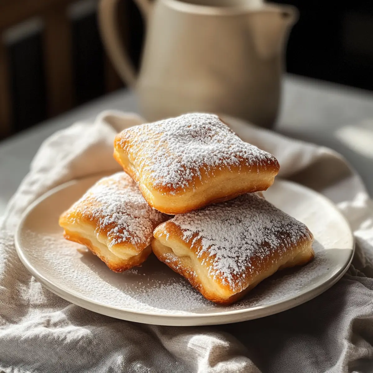 Vanille Französische Beignets in 120 Minuten