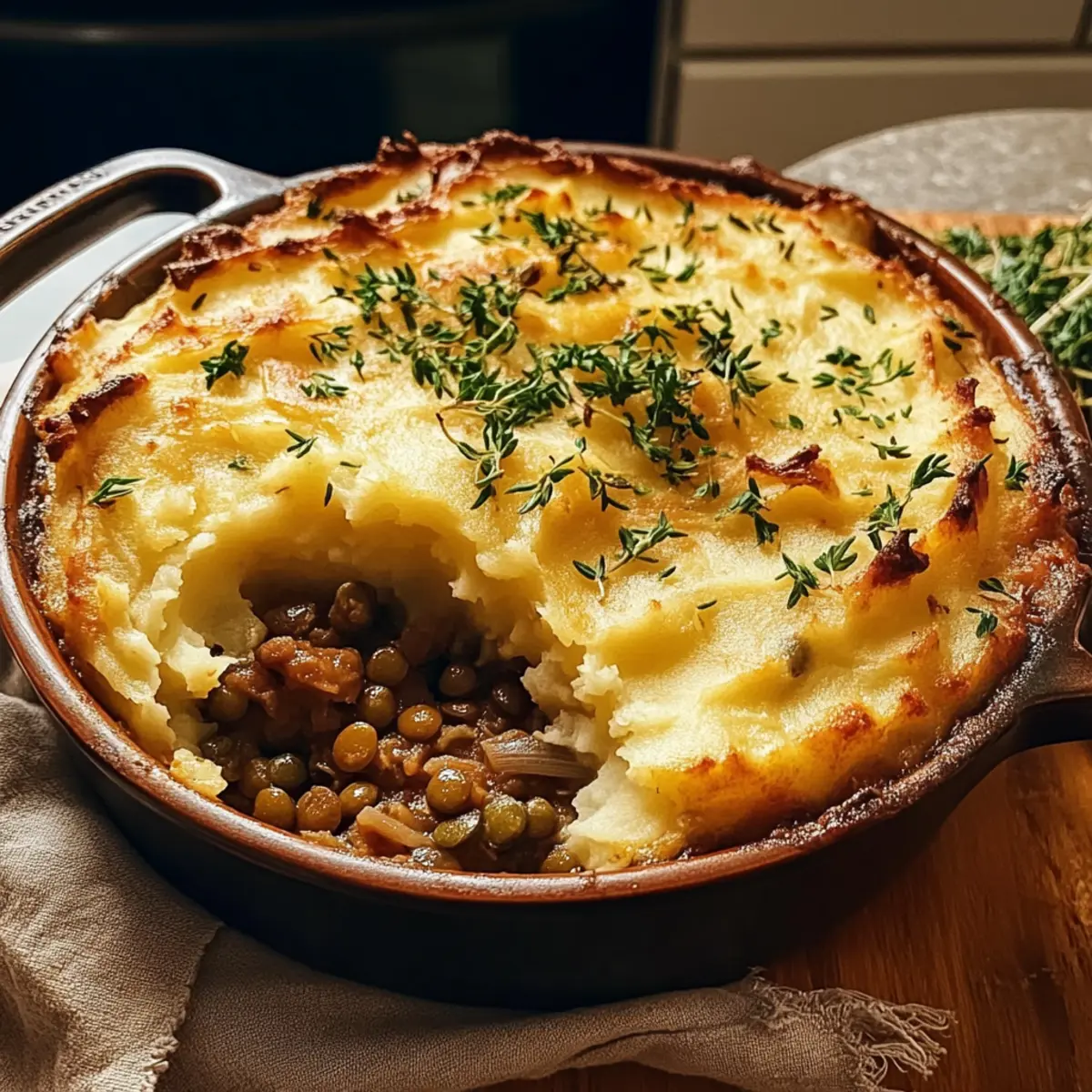 Vegetarische Shepherd's Pie: Gemütlich und Fleischlos
