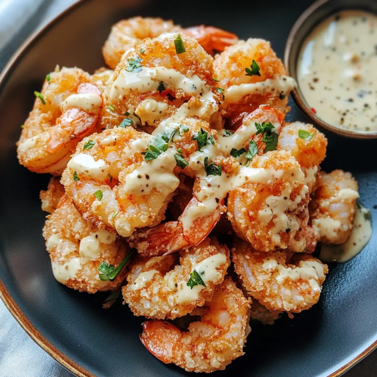 Köstliche Wasabi-Mayo-Garnelen für dein Zuhause