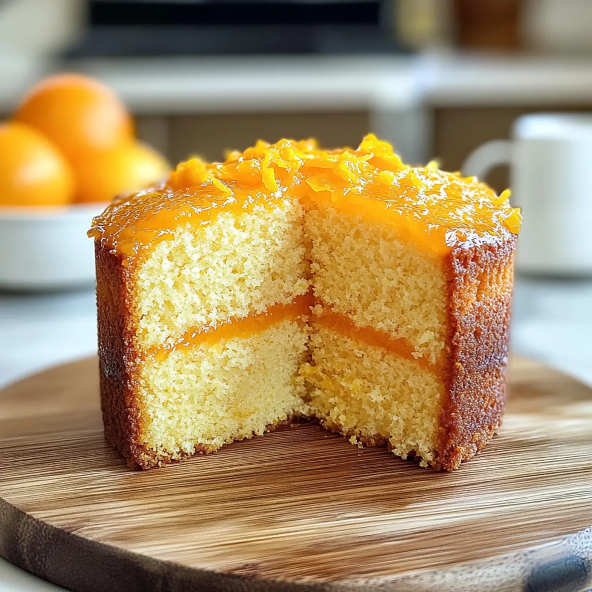 Fluffiger Orangenkuchen für jeden Anlass