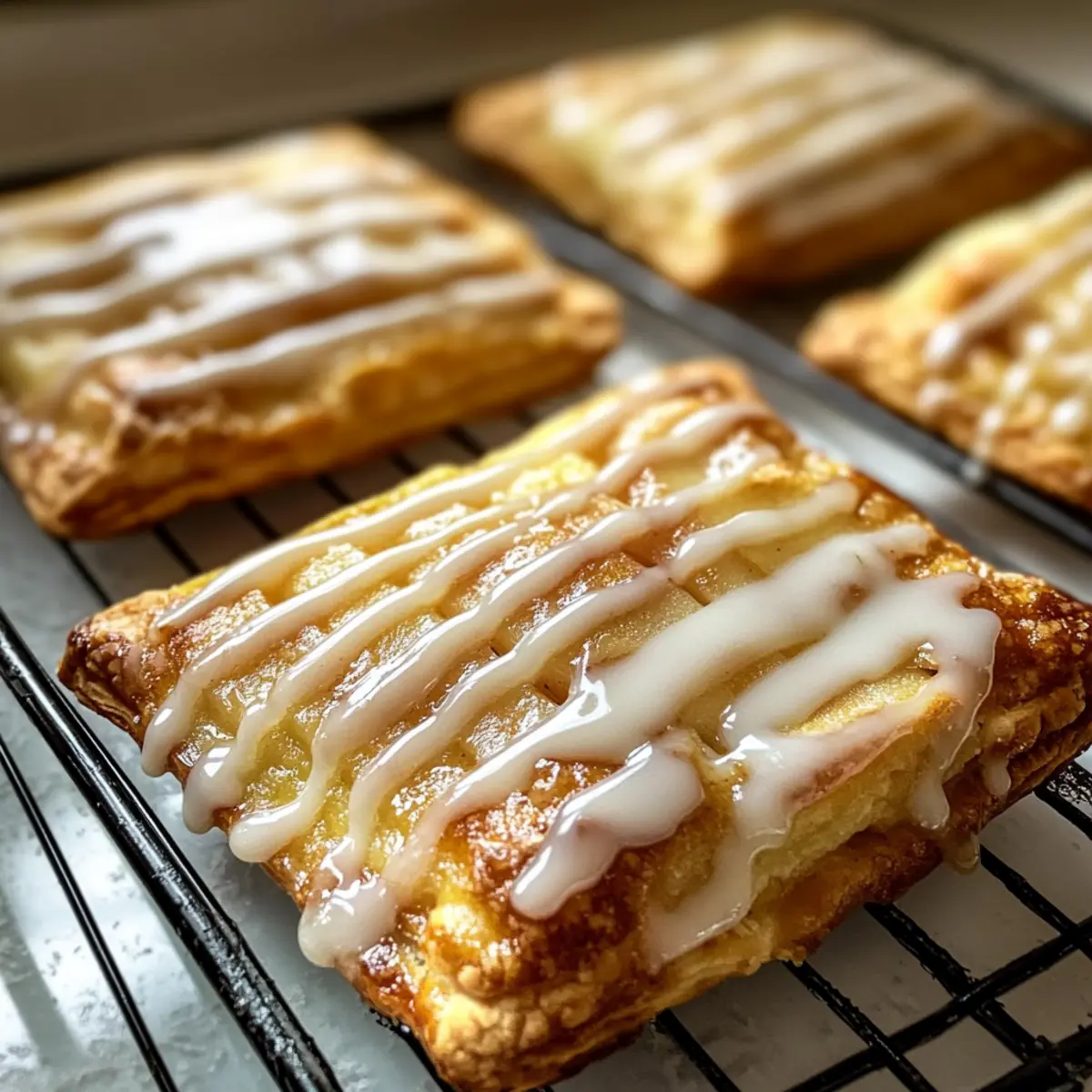 Apfel Zimt Pop Tarts: Softe Leckerbissen für jeden Tag