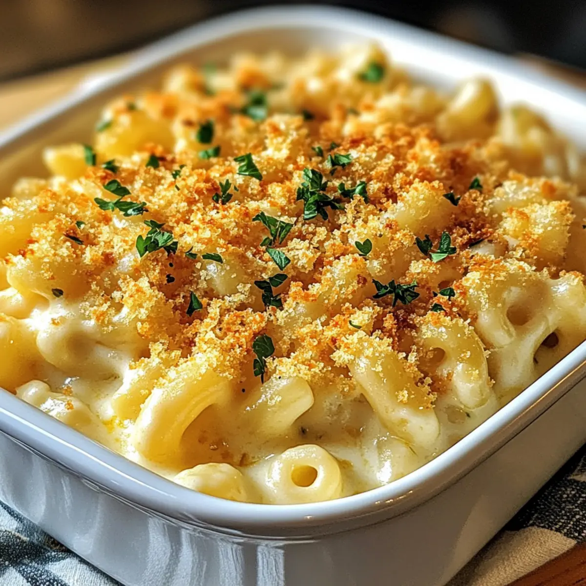 Brie Mac und Käse: Cremige Komfortnahrung genießen