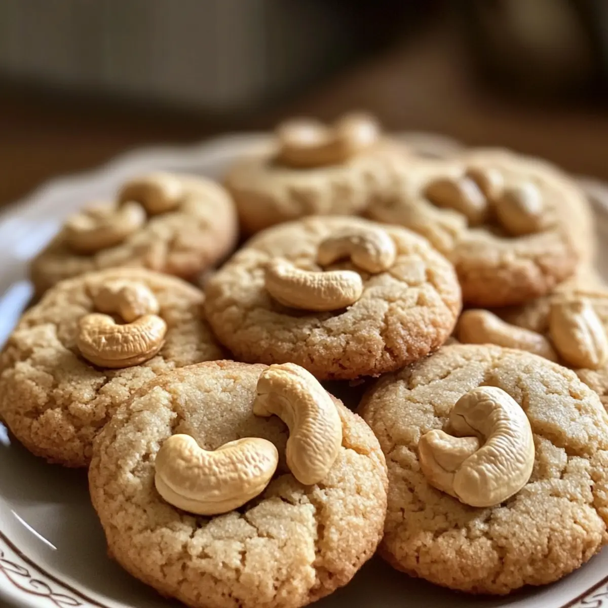 Cashew-Kekse für die perfekte Feiertagsfreude