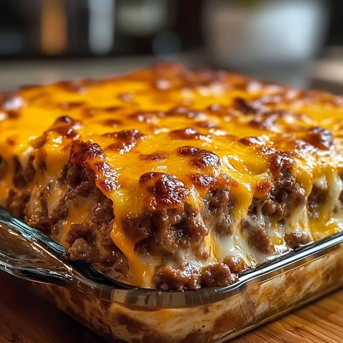 Käse-Hackbraten-Auflauf für gemütliche Abende