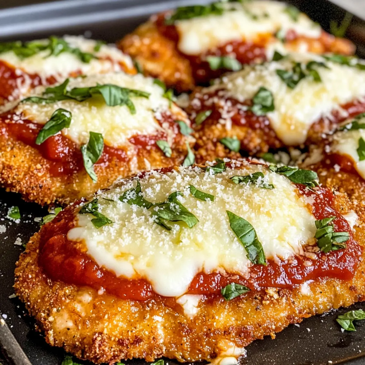 Köstliches Hähnchen Parmesan für jede Gelegenheit