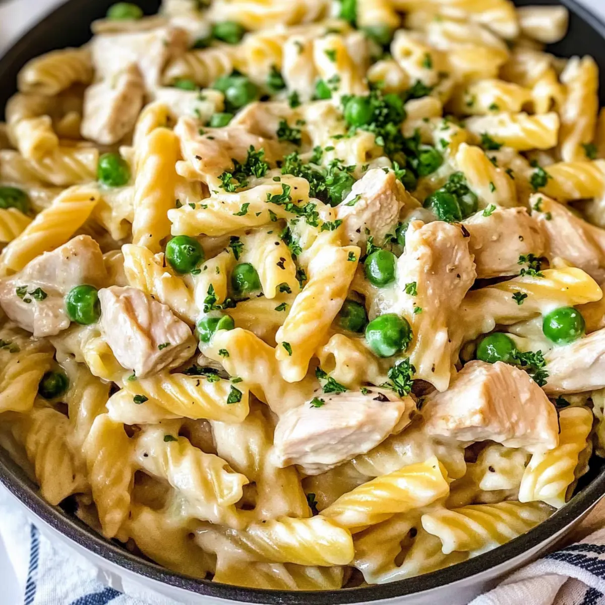 Hühnchen Topf Pastagerichte für gemütliche Abende