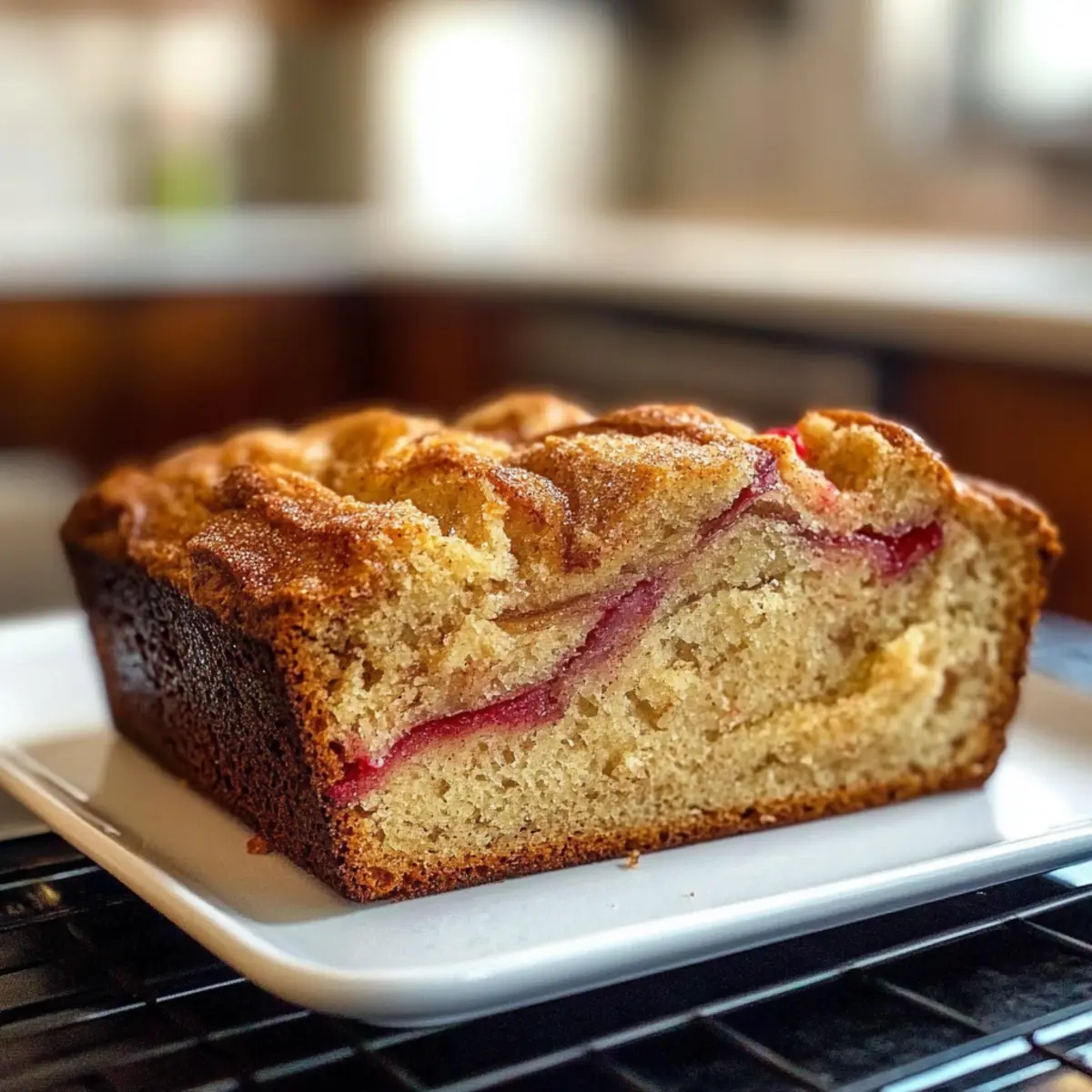 Zimt Rhabarber Brot: Saftig und Einfach Lecker