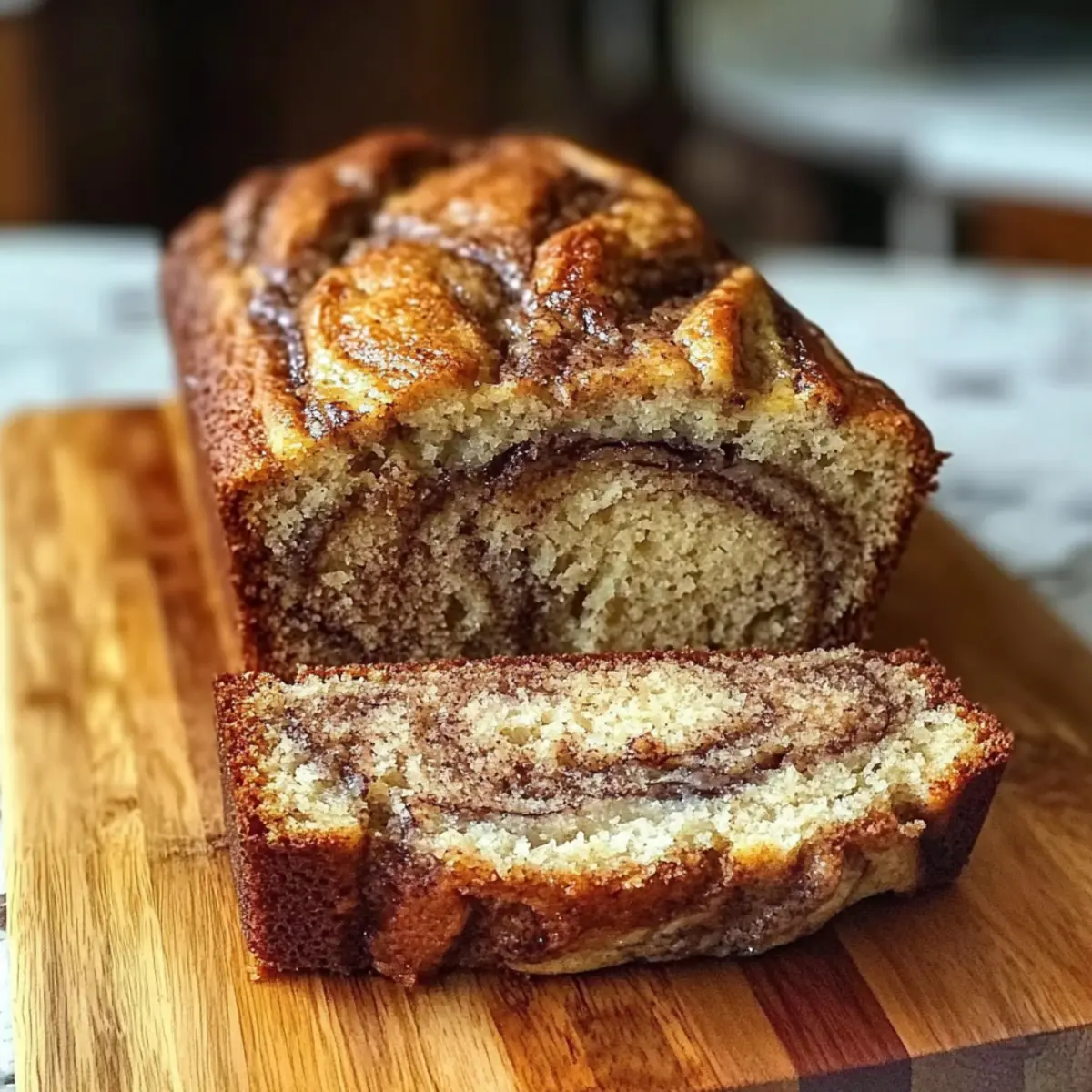 Zimtschnecken-Bananenbrot einfach selber backen