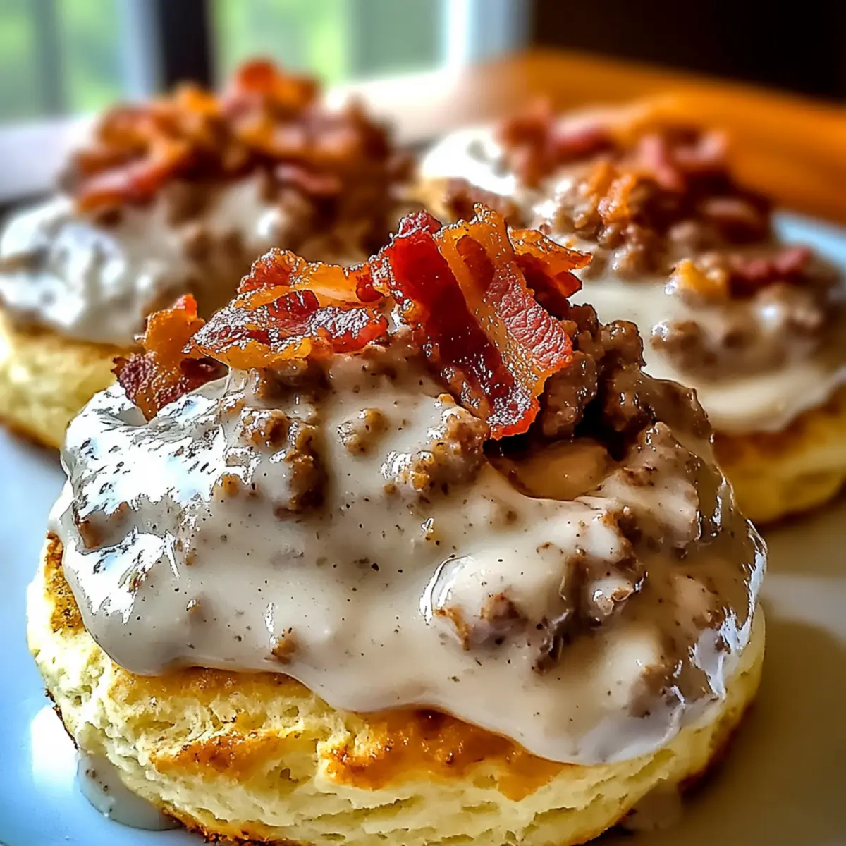 Krosse Speck Wurstsoße Chaos Brötchen für dein Brunch-Glück