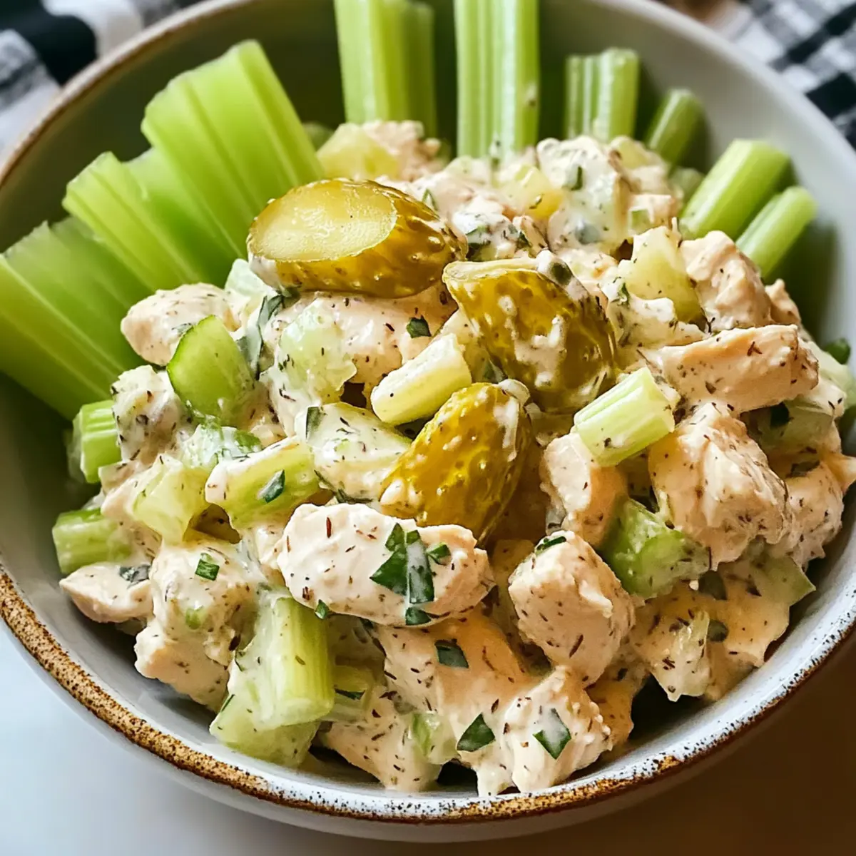 Dillgurken-Hühnchen-Salat Rezept für Genuss-Momente