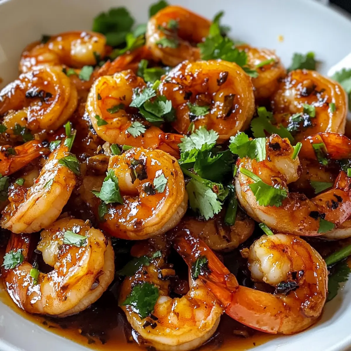 Honig Knoblauch Garnelen in 20 Minuten zubereiten