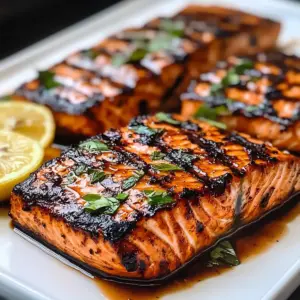 Unwiderstehlicher BBQ-gegrillter Lachs