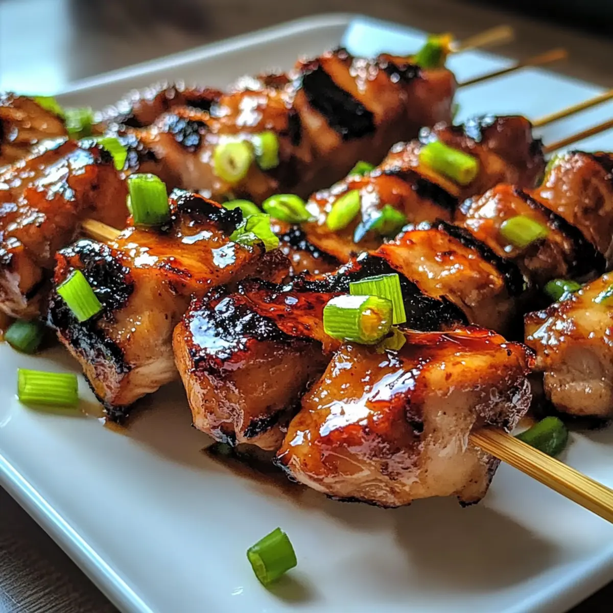 Hühnchen Yakitori Spieße – Zarte Grillfreude für Zuhause