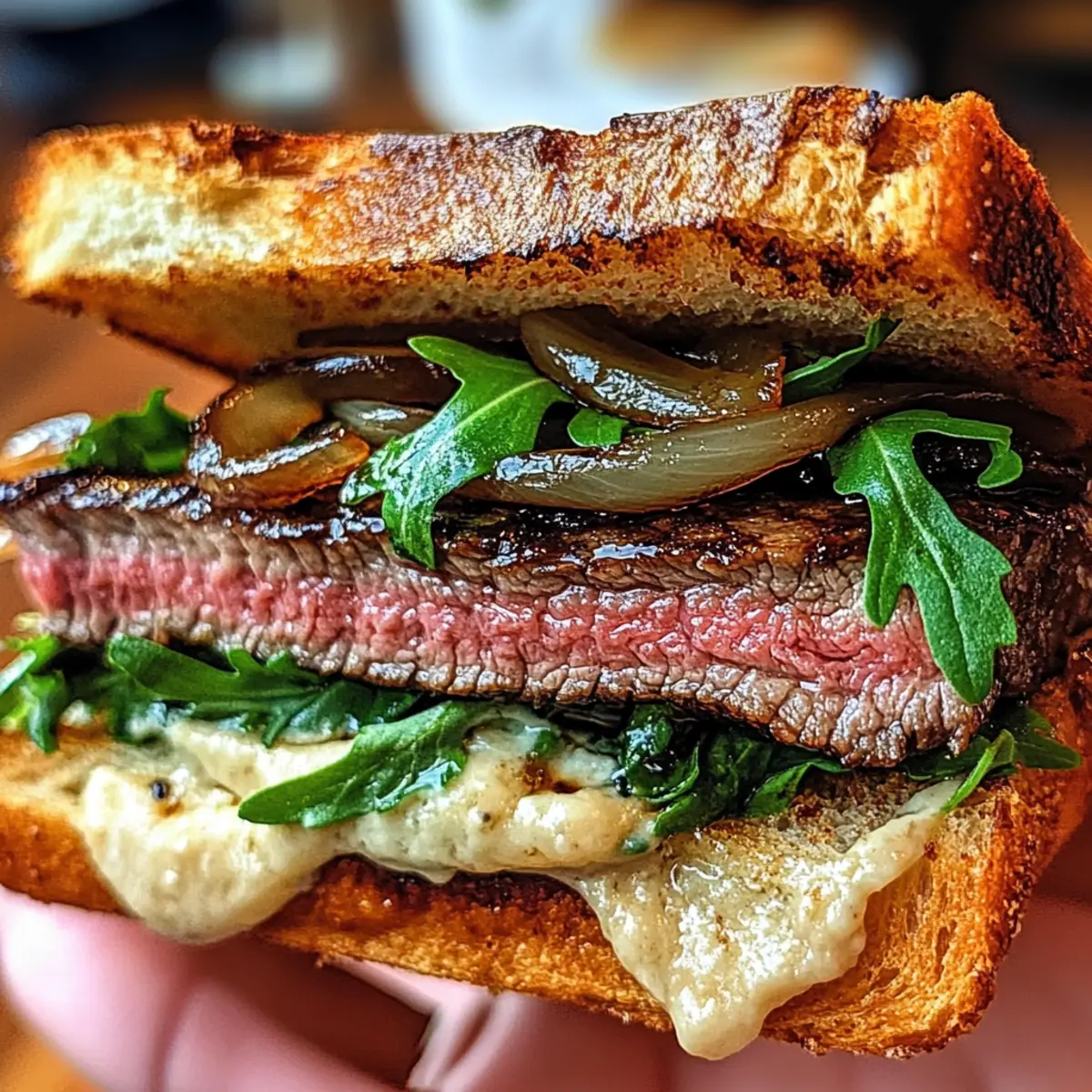 Heirate mich Steak Sandwich Rezept für Gourmetliebhaber