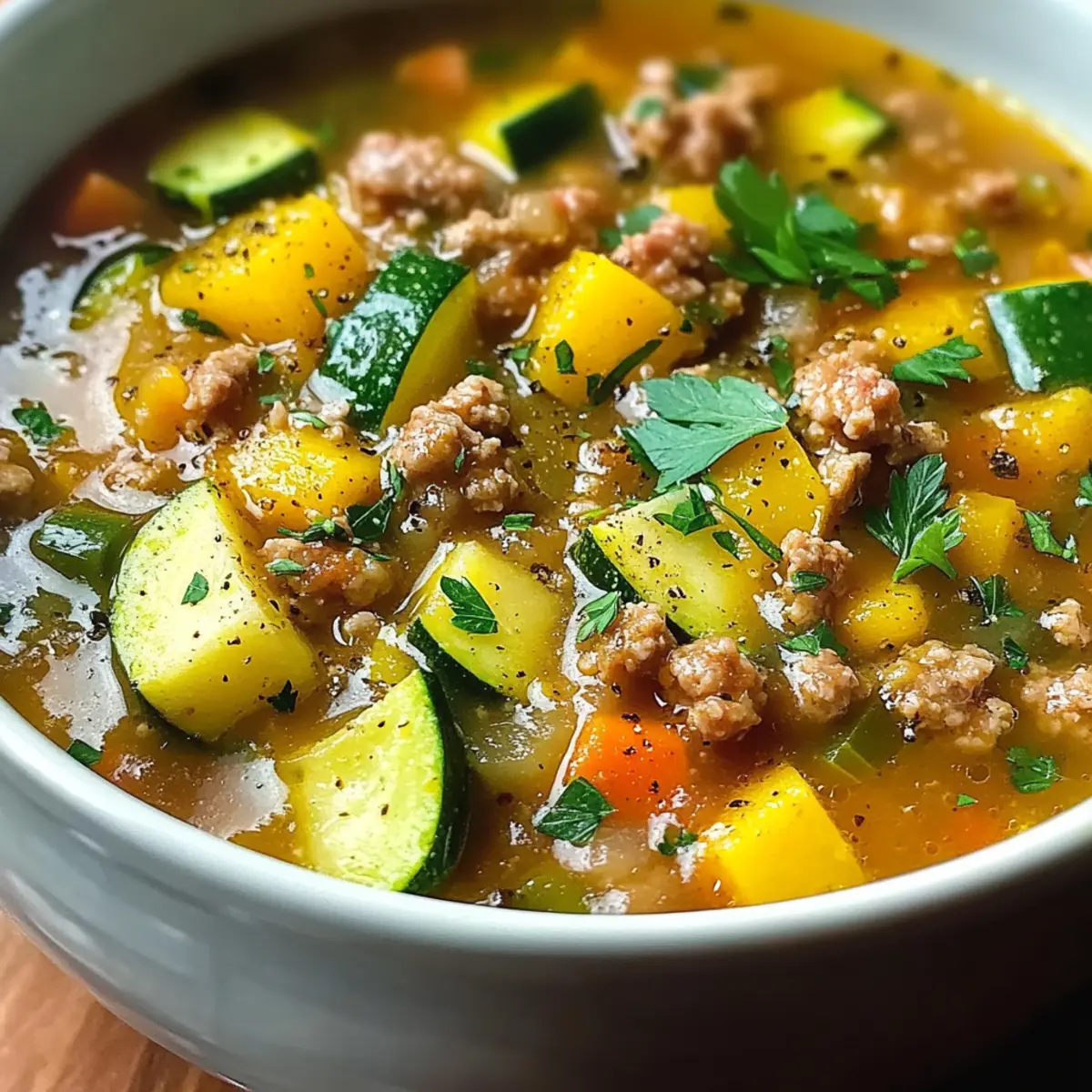 Schnelle Crockpot Zucchini-Suppe für Gemütliche Abende