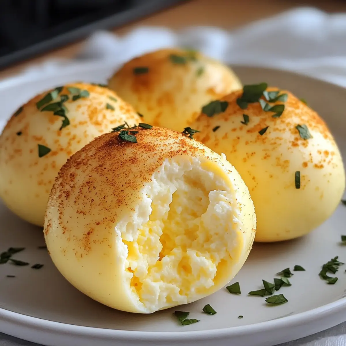 Schnelle Ricotta-Ei-Bissen für den perfekten Start