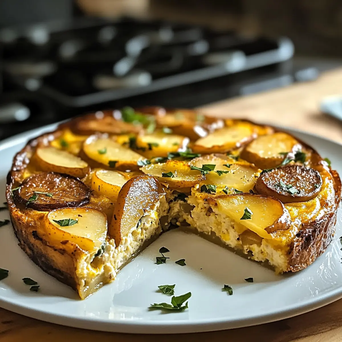 Geröstete Birnen-Frittata für dein Brunch-Highlight