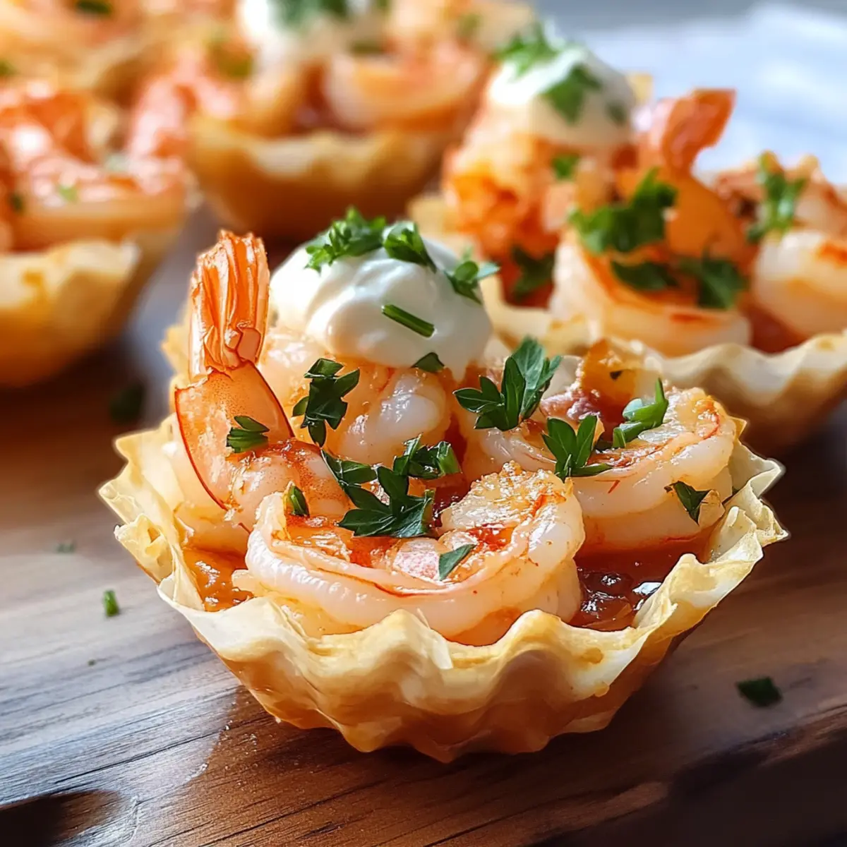 Garnelen-Cocktail-Häppchen für jede Feier