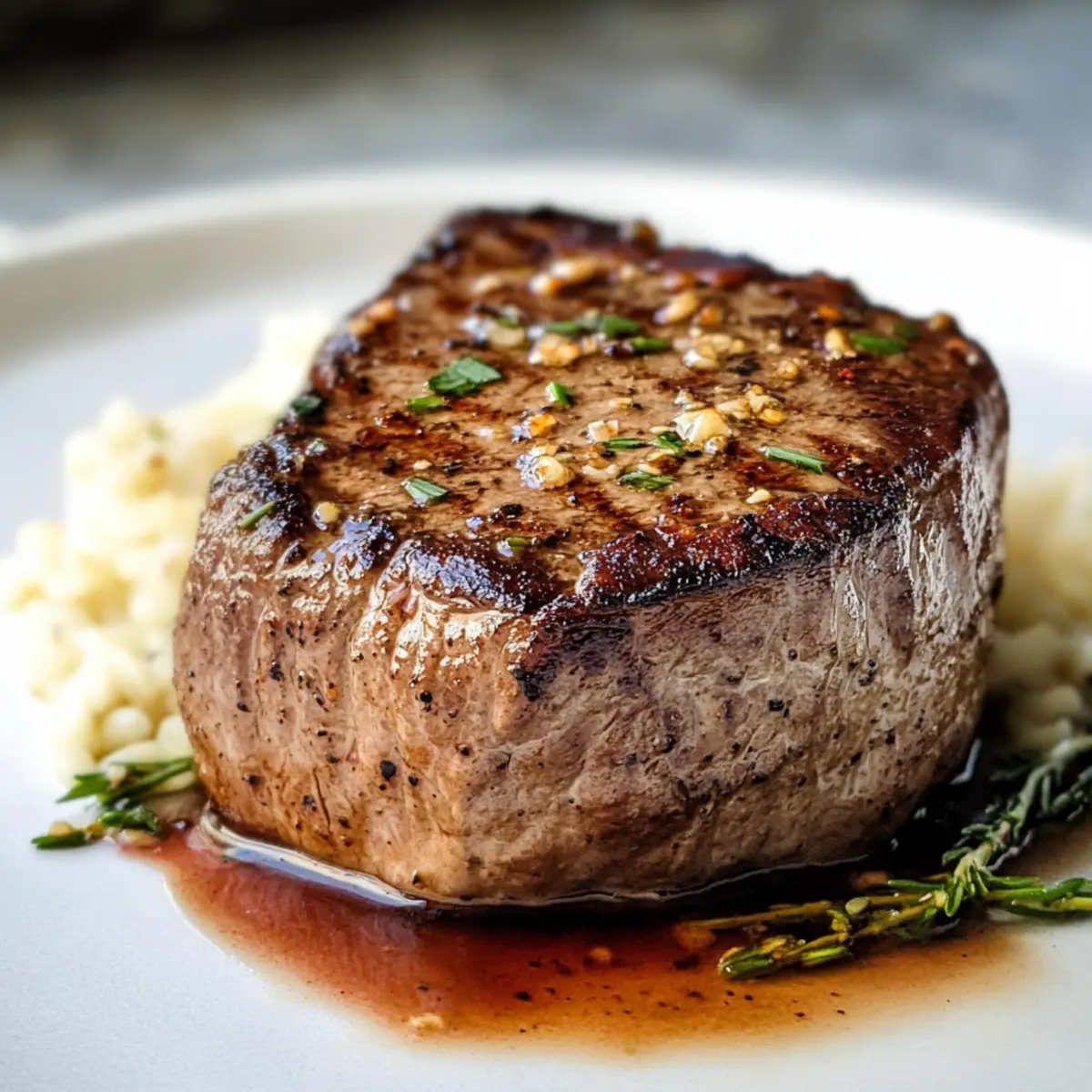 Einfaches Filetsteak perfekt zubereitet