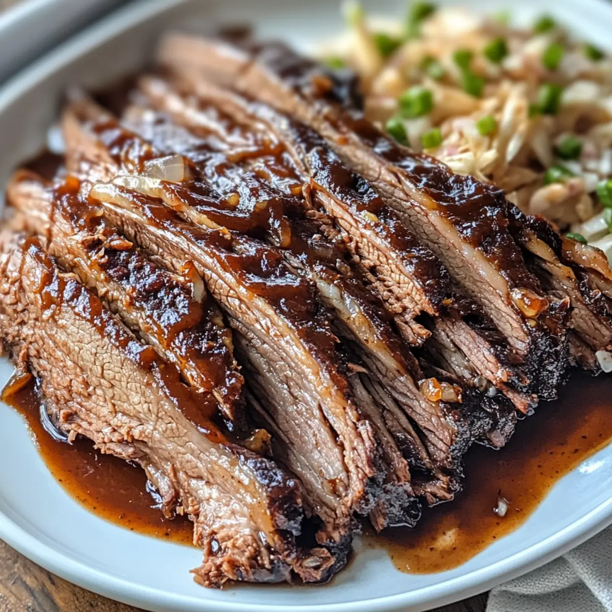 Langsamkochender Texas-Rinderbrust für BBQ-Liebhaber