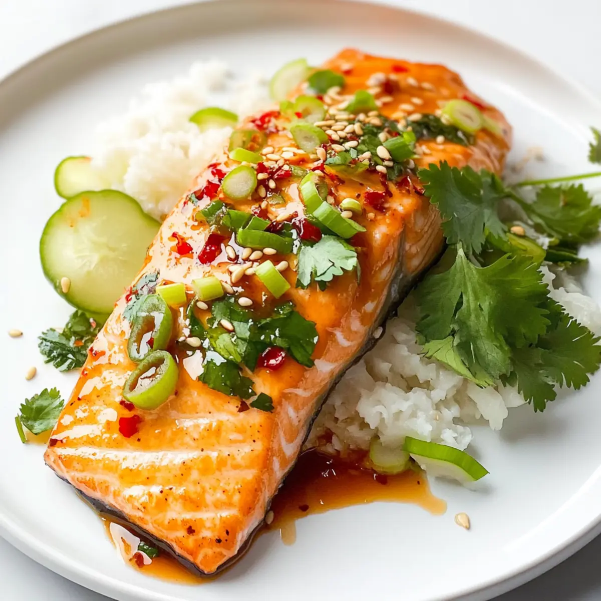 Süßes Chili-Lachs in 20 Minuten zubereiten