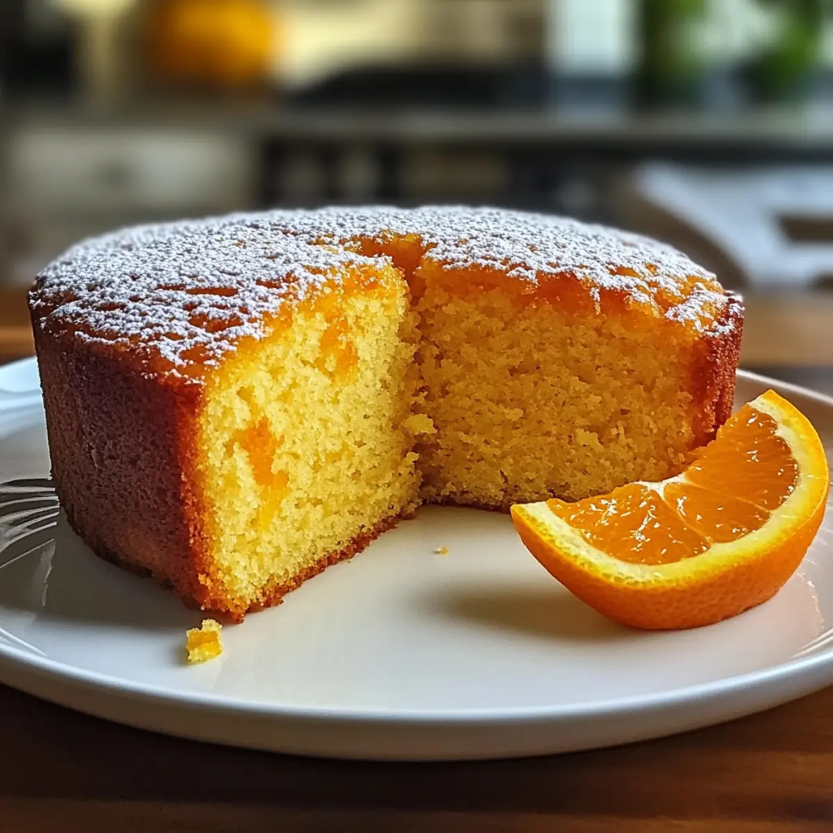Ganz Orange Kuchen Rezept: Zitrusfrischer Genuss