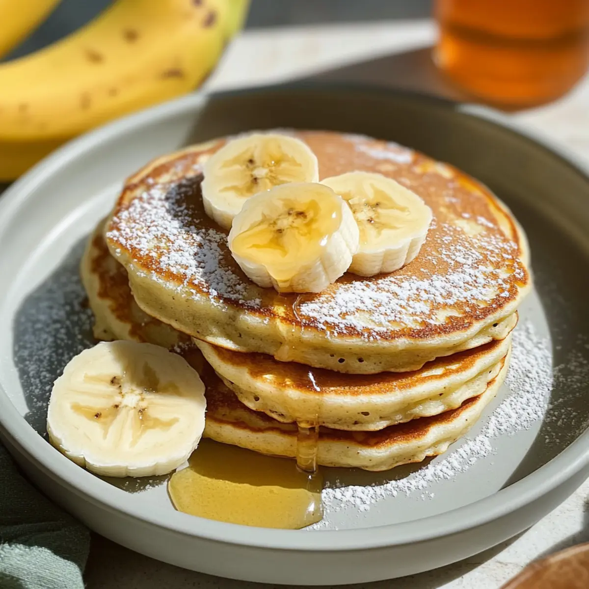 Geniale Bananenpfannkuchen in nur 3 Zutaten