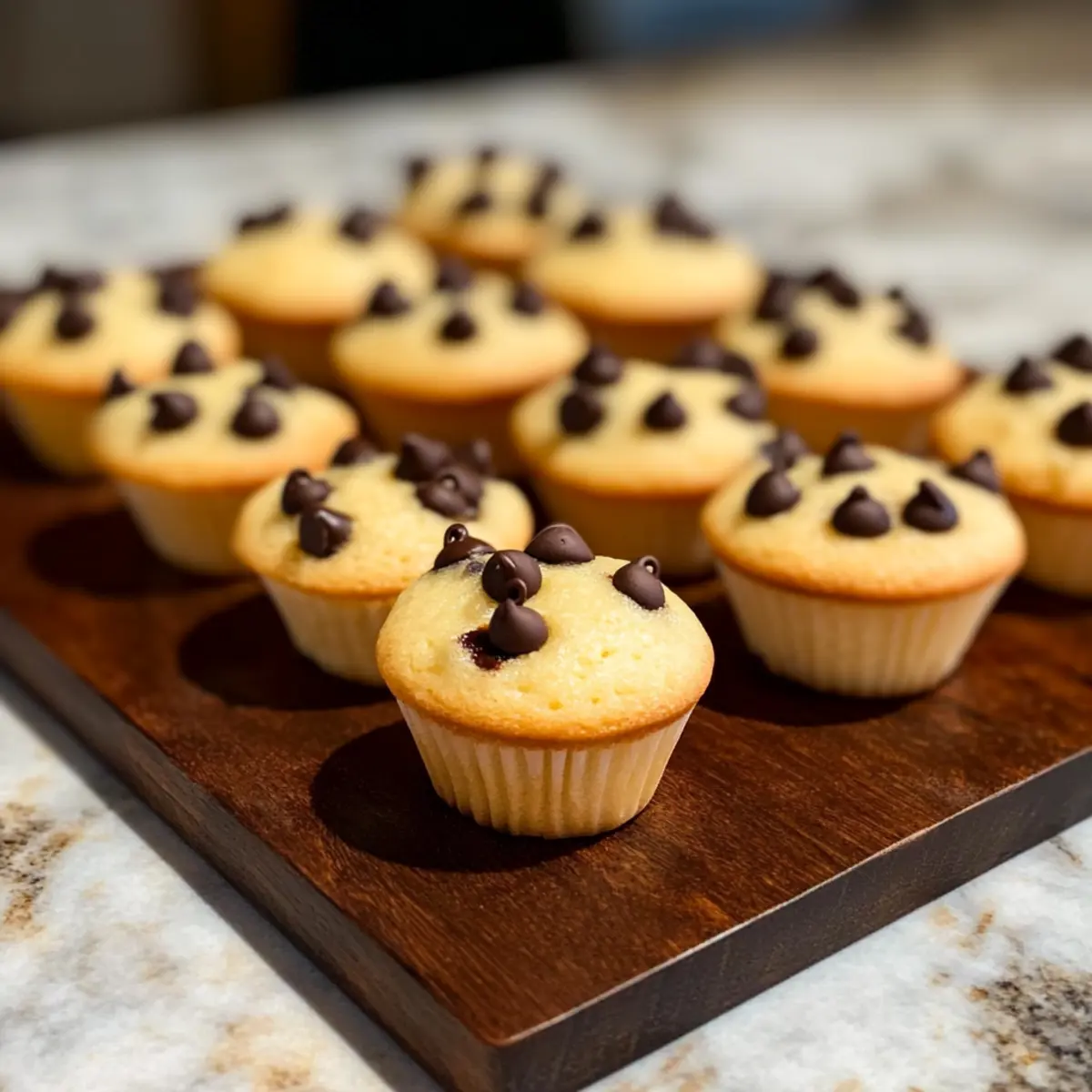 Schokoladenkekse Mini Muffins schnell und einfach