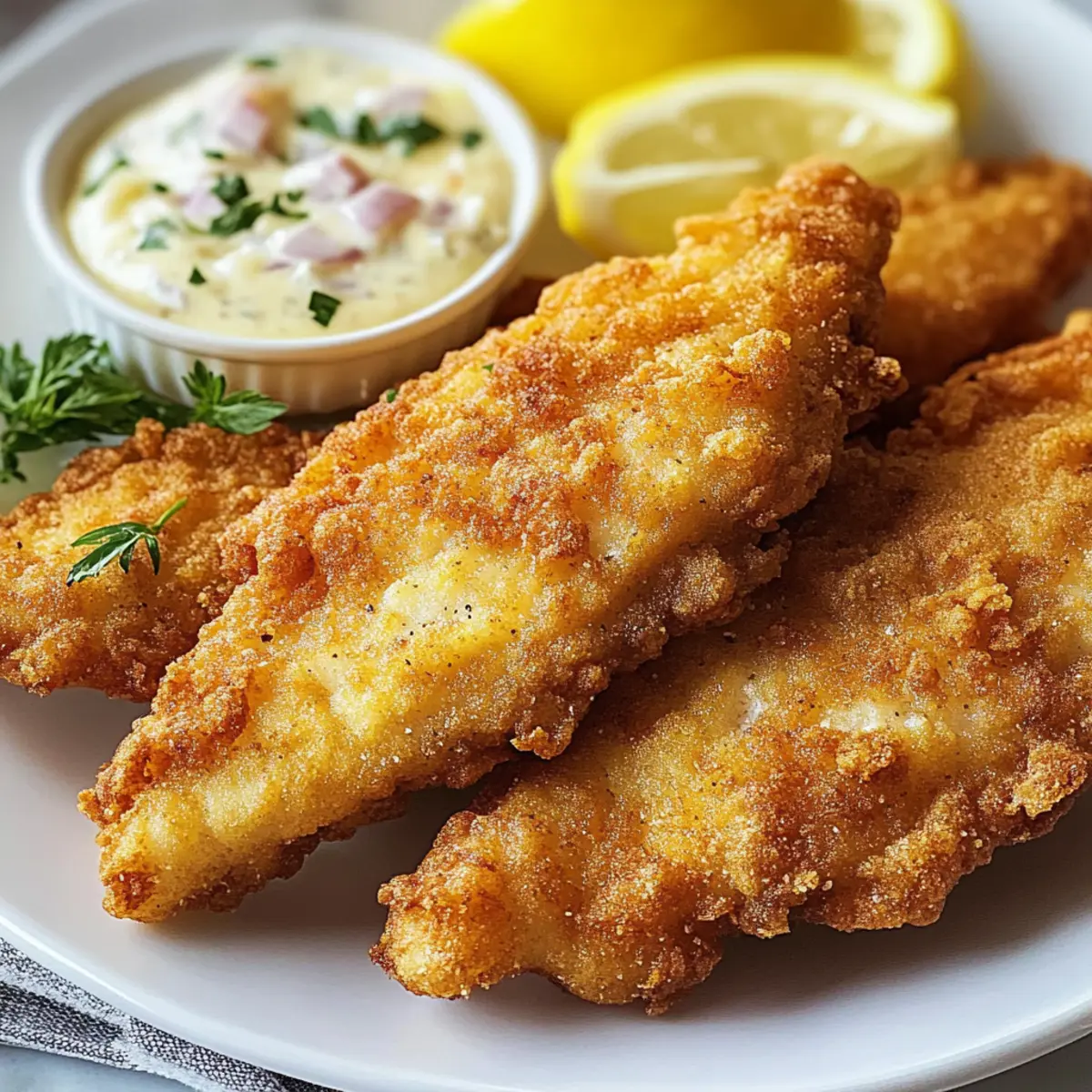 Klassisches Südstaaten-Frittierfisch-Rezept ganz einfach
