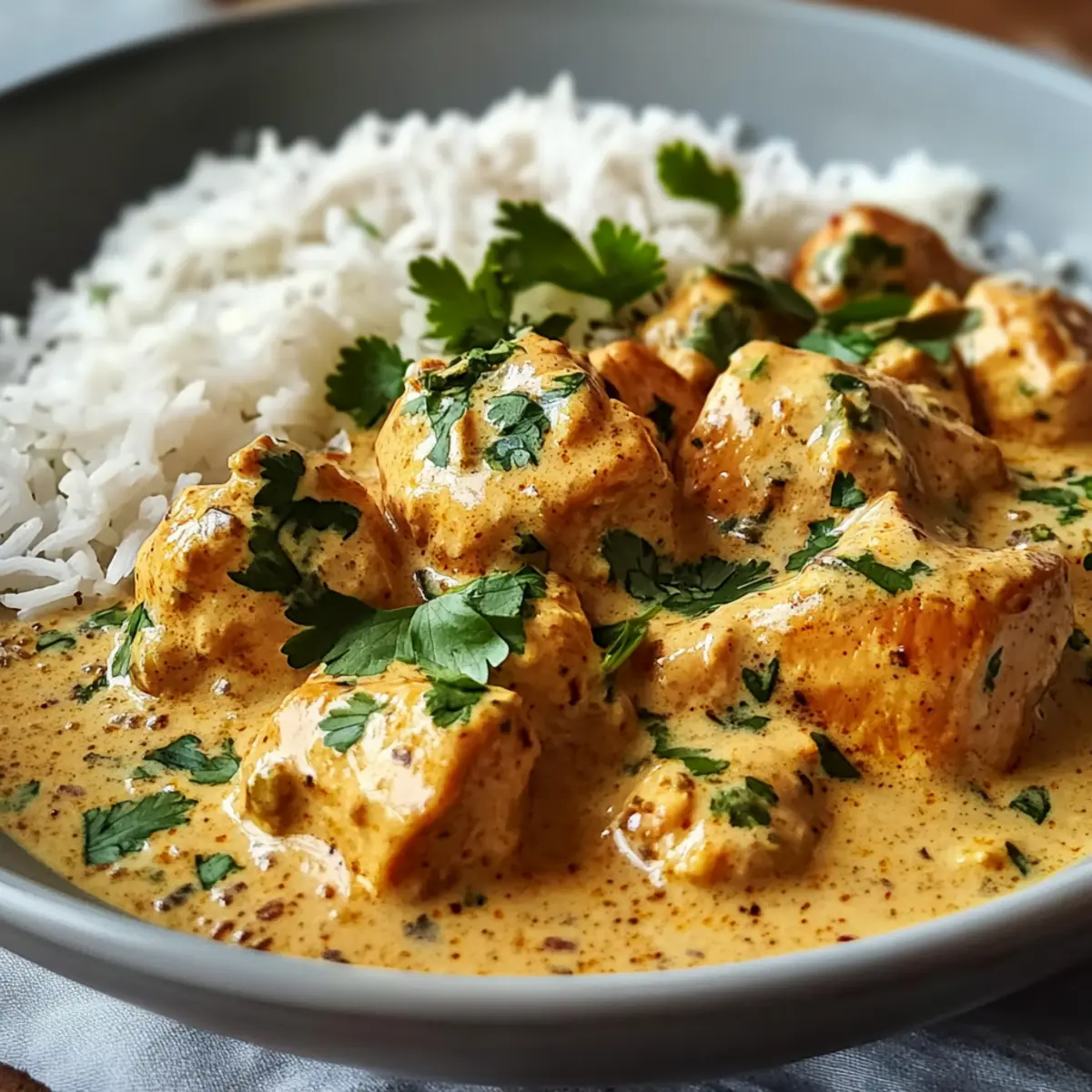 Kokosnuss-Hühnchen-Curry für jeden Abend