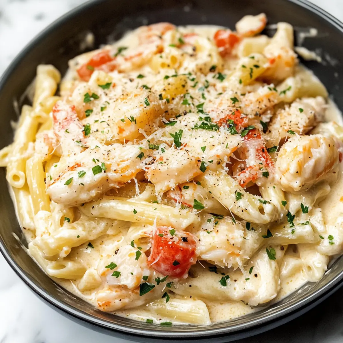 Krabbenpasta in 30 Minuten perfekt zubereiten