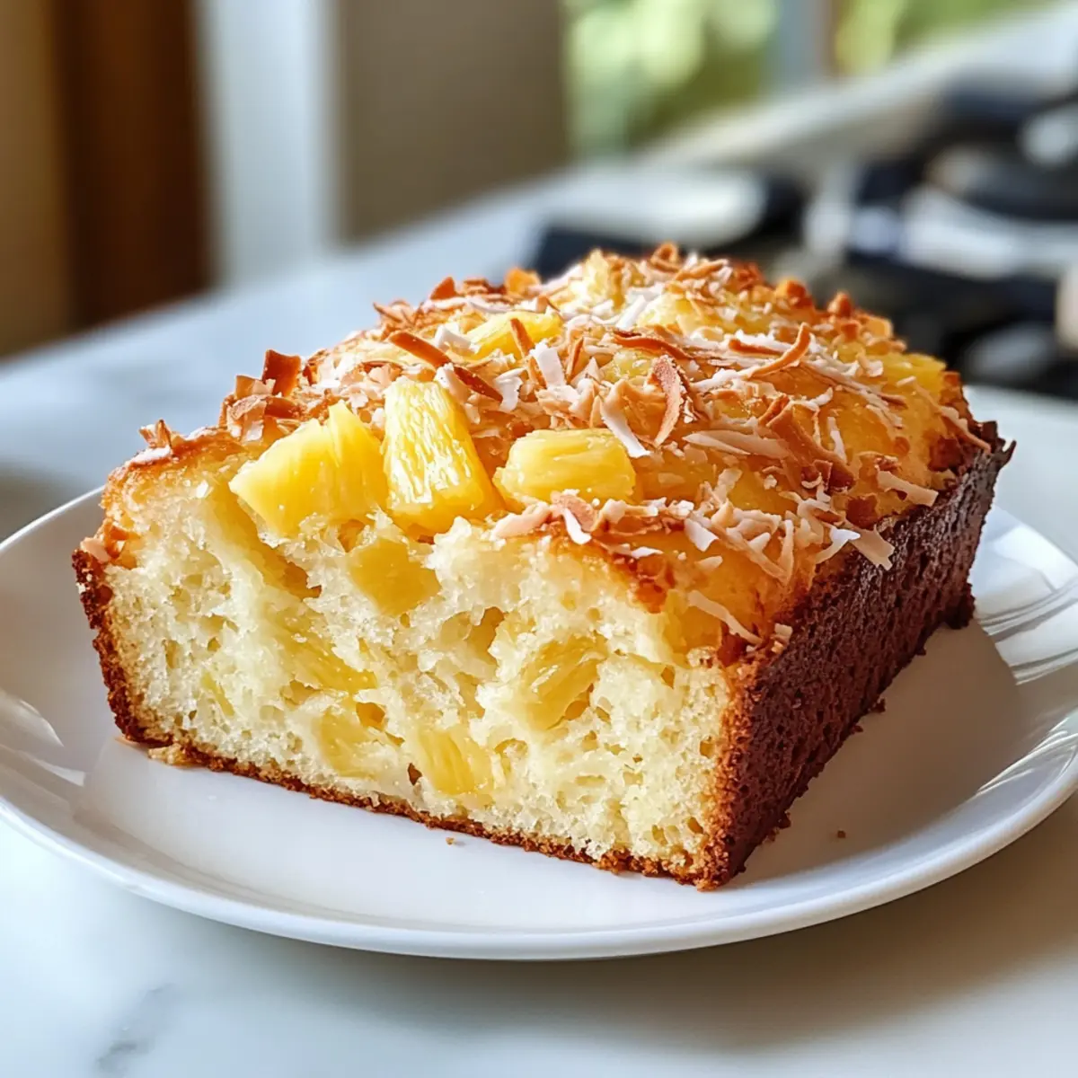Leckeres Kokosnuss-Ananas-Süßbrot Rezept für Zuhause