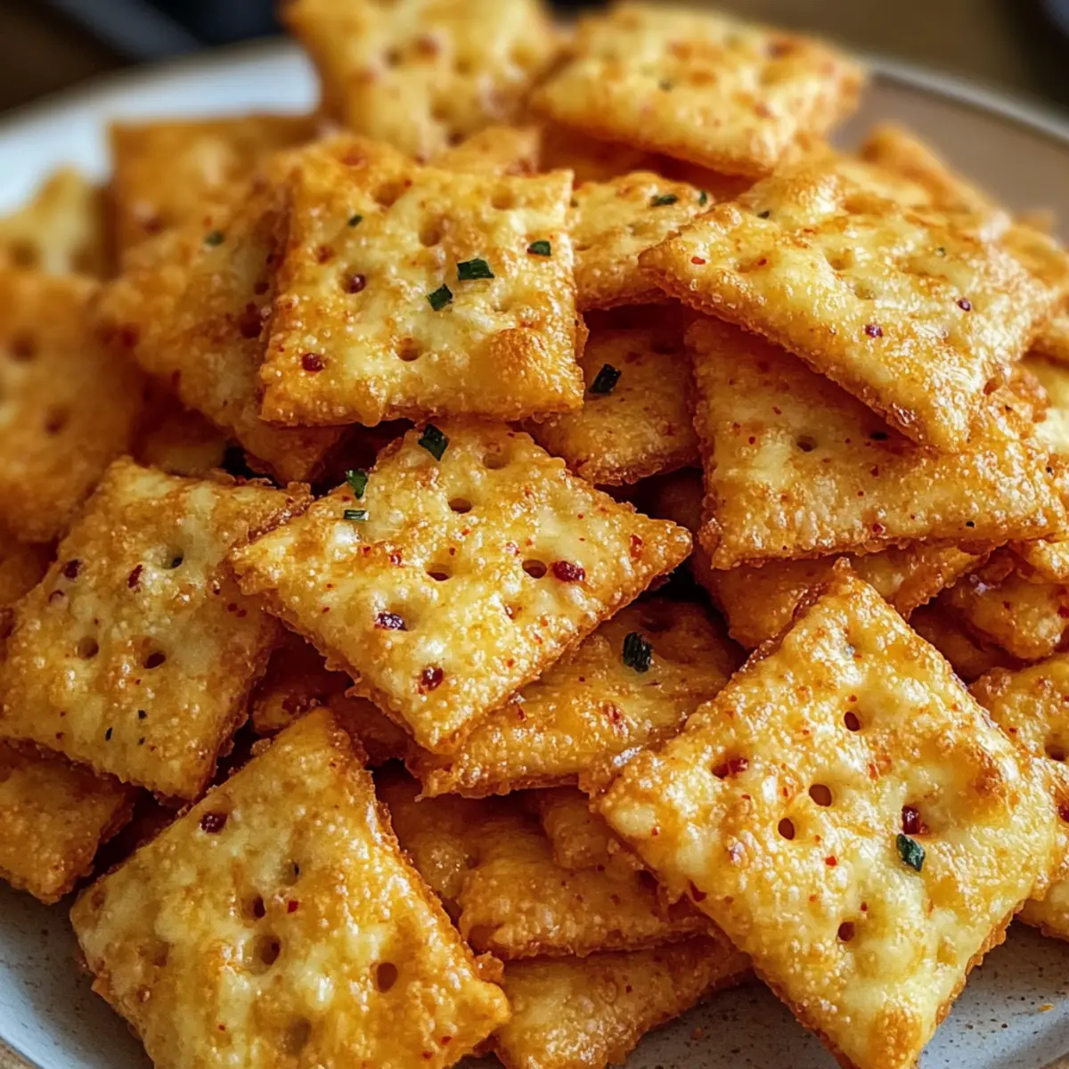 Firecracker Ranch Cheez-Its: Knuspriger Snack für Partys