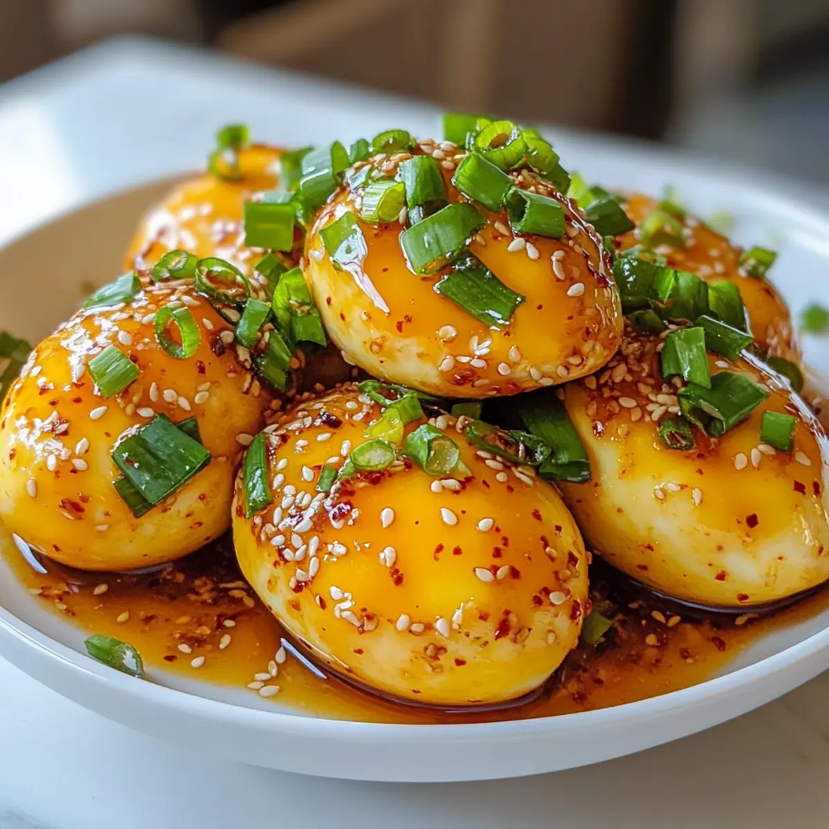 Koreanische marinierte Eier Mayak für deinen Snack Genuss