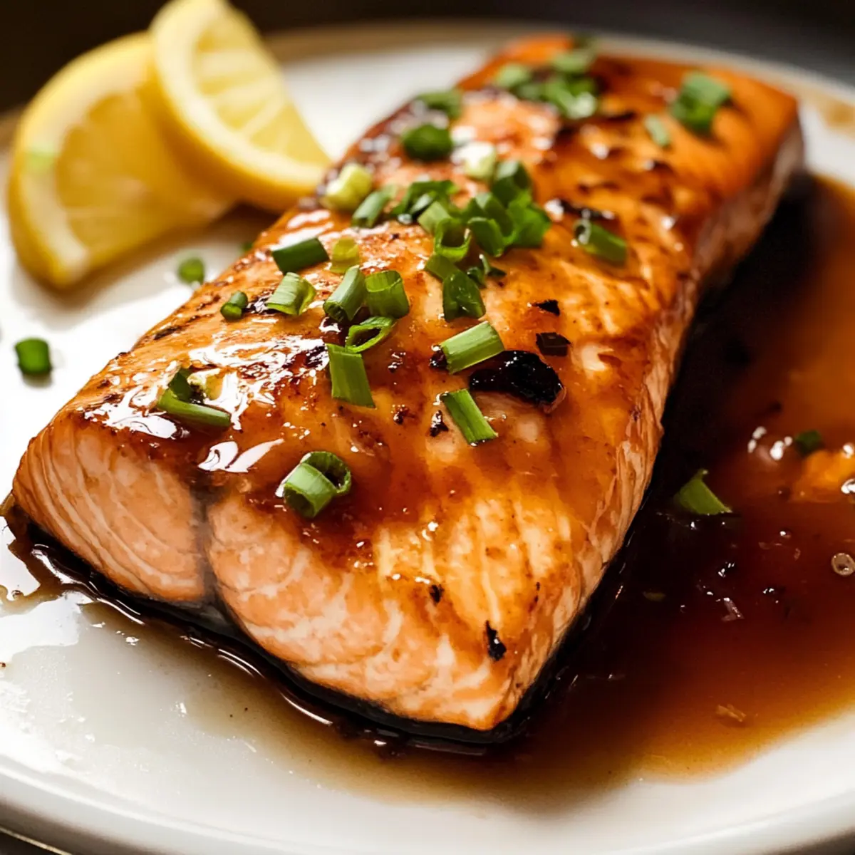 Ahornsirup-Glasierter Lachs in 30 Minuten