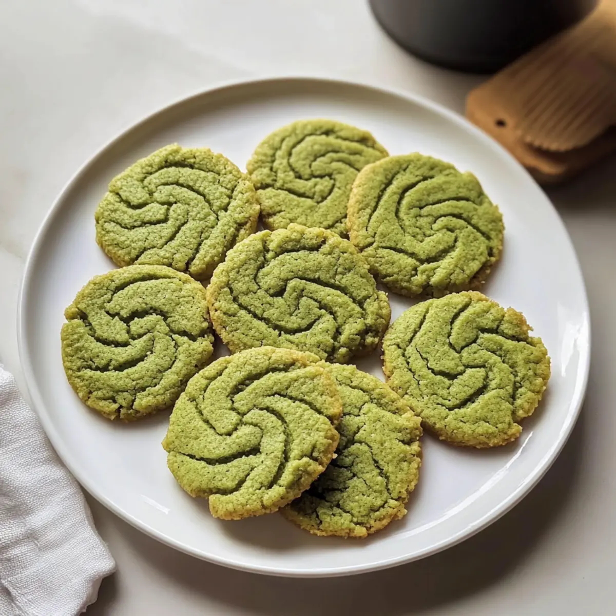 Zauberhafte Matcha Butter Kekse für Genießer