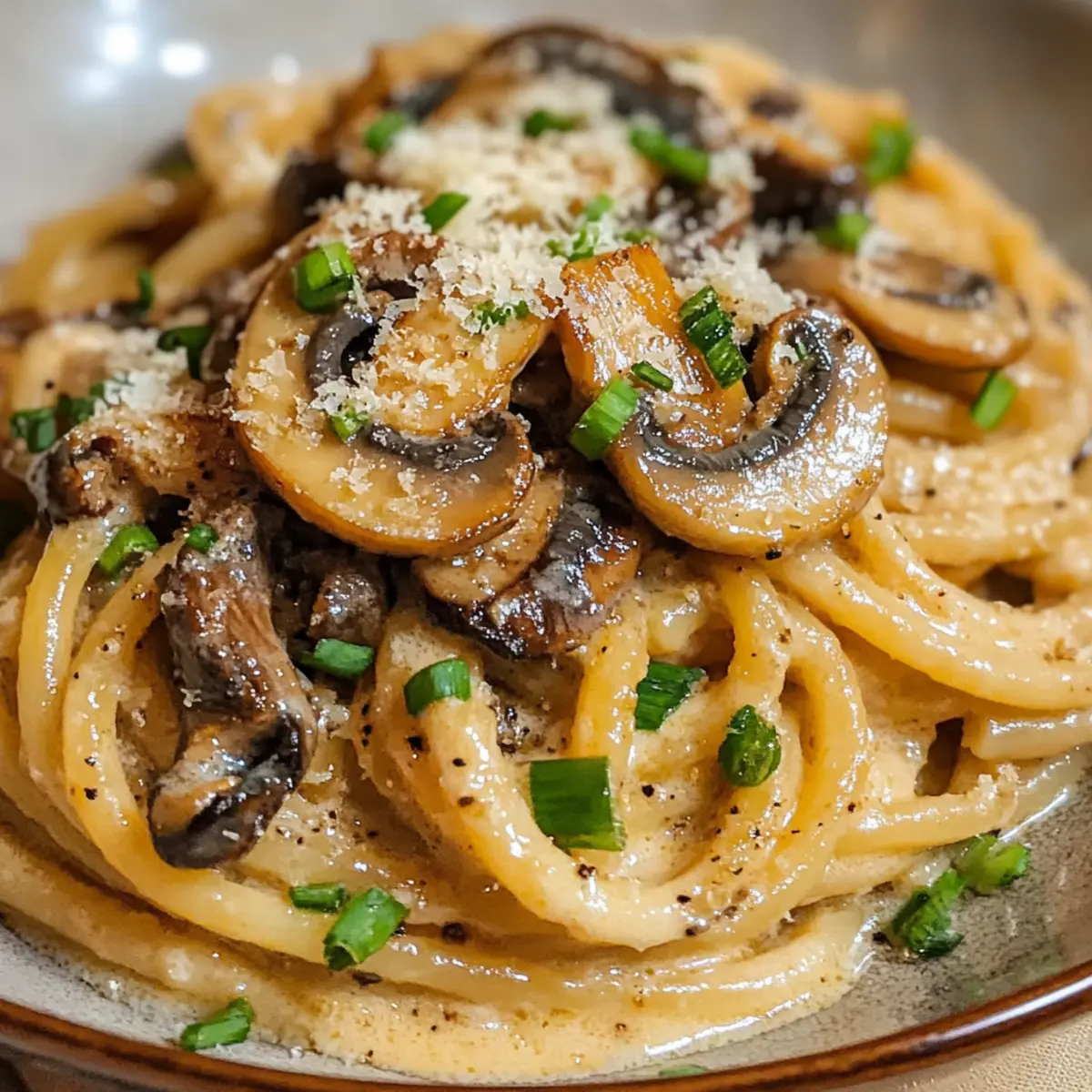 Miso-Pilz-Bucatini in 30 Minuten genießen