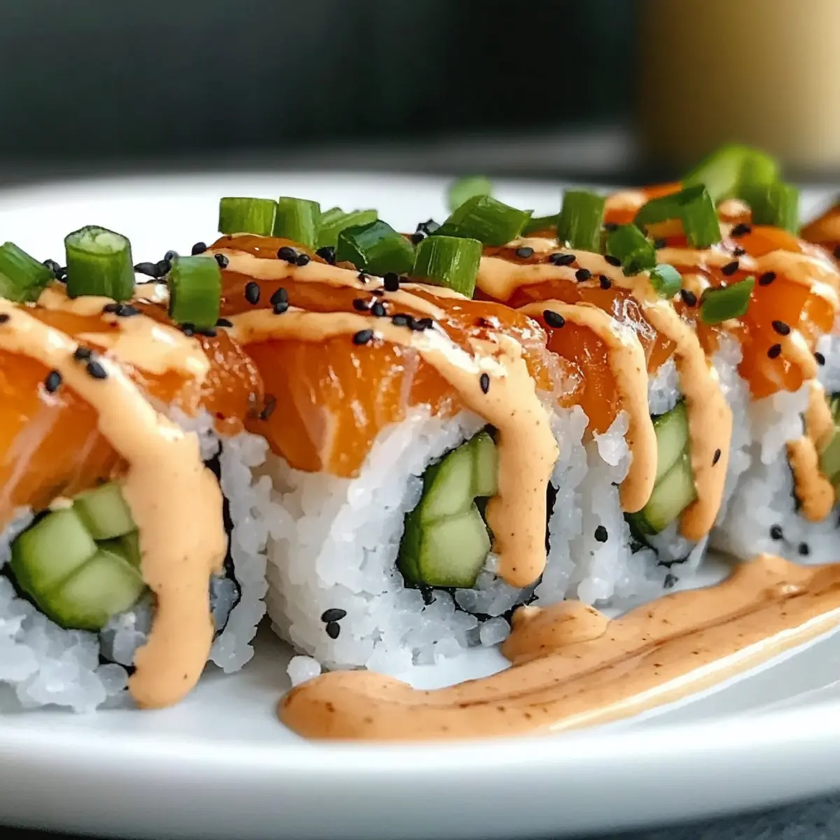 Scharfe Lachsrolle: Schnelles Sushi für Feinschmecker