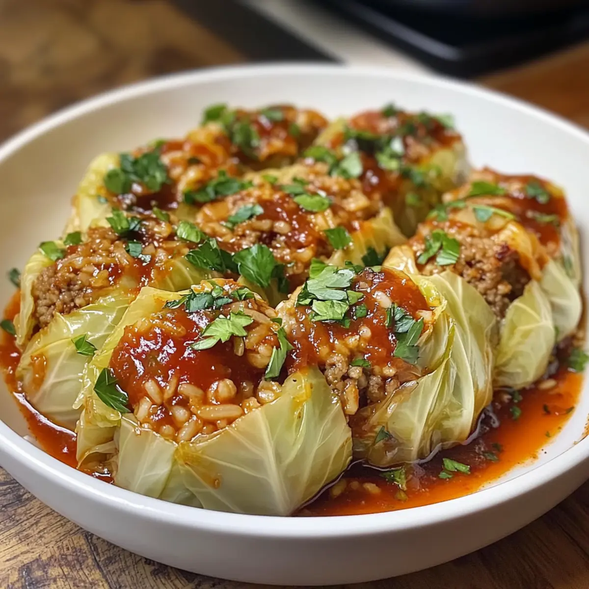 Gefüllte Napa-Kohlrouladen für jeden Genuss